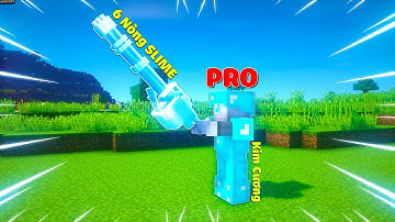 CHẾ TẠO THÀNH CÔNG SÚNG 6 NÒNG SLIME KIM CƯƠNG MẠNH NHẤT TRONG MINECRAFT | Thử Thách SlenderMan