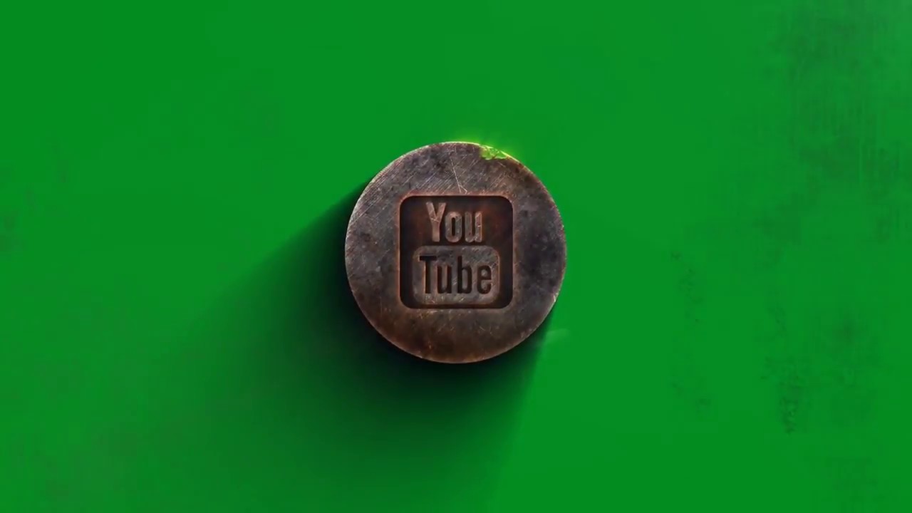 logo de youtube en pantalla verde //Epic YouTube Logo Green Screen