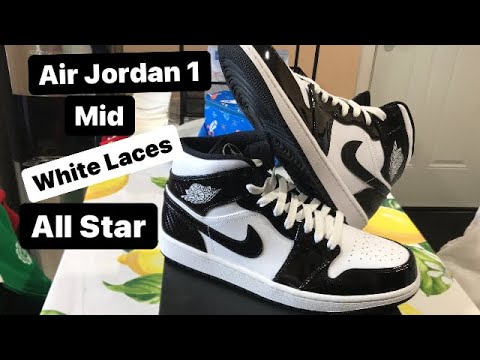 Air Jordan 1 Mid Carbon Fiber/All Star 