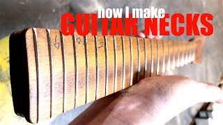 How I Make Guitar Necks New Perspectives Music