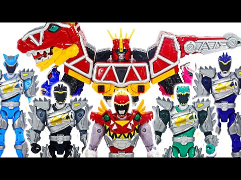 <strong>Power</strong> Rangers Dino <strong>Super</strong> Charge Megazord! Transform into a dinosaur! | DuDuPopTOY