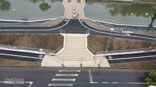 Lucrări finale la Pasarela Gelu - Crizantemelor | Stadiu lucrări 25.05.2024 Timișoara