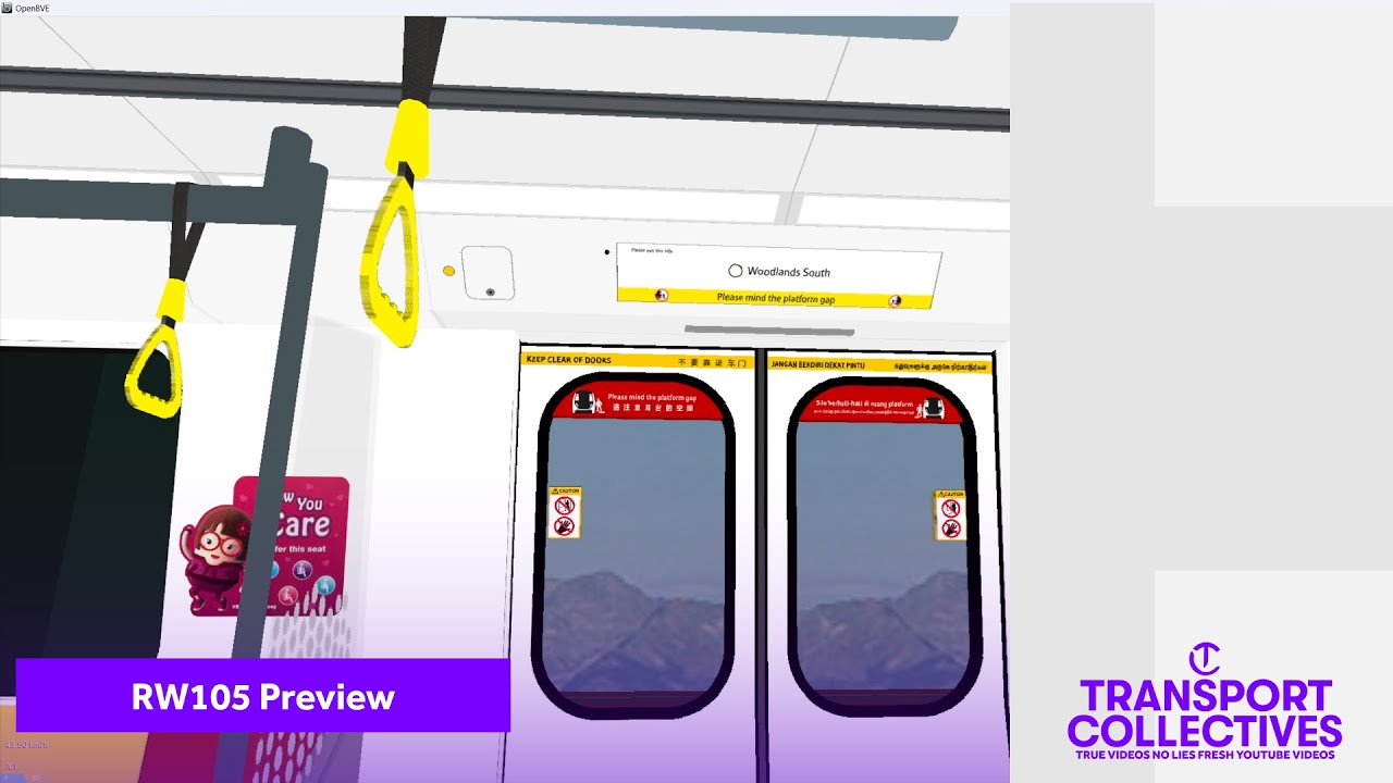 OpenBVE (Fictional) - WCRT Operations RW105 Preview