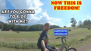 VANPOWERS' URBAN GLIDE BUILD&REVIEW...#vanpowers #ebike #urbanglide...couple, offgrid, rv life, dd5