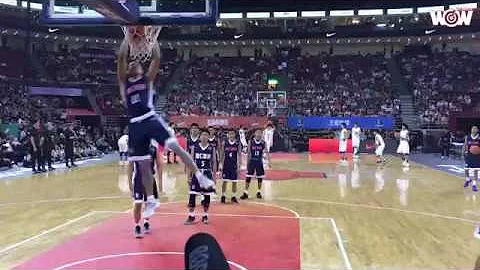 《篮球》首届 NIKE 高中巅峰赛 能仁技压清华附中摘冠 林彦廷360度转身灌篮 五棵松体育馆观众惊呆 - 天天要闻