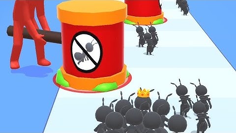 Tiny Run 3D Gameplay ANT Run Mobile Game | Gameplay Walkthrough