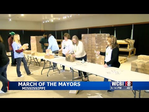 Several food boxes distributed to assist food pantries across MS