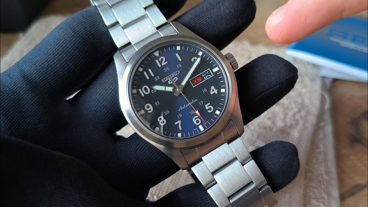 Seiko 5 SPORTS FIELD AUTOMÁTICO - SRPG29B1 Calibre 4R36 - YouTube