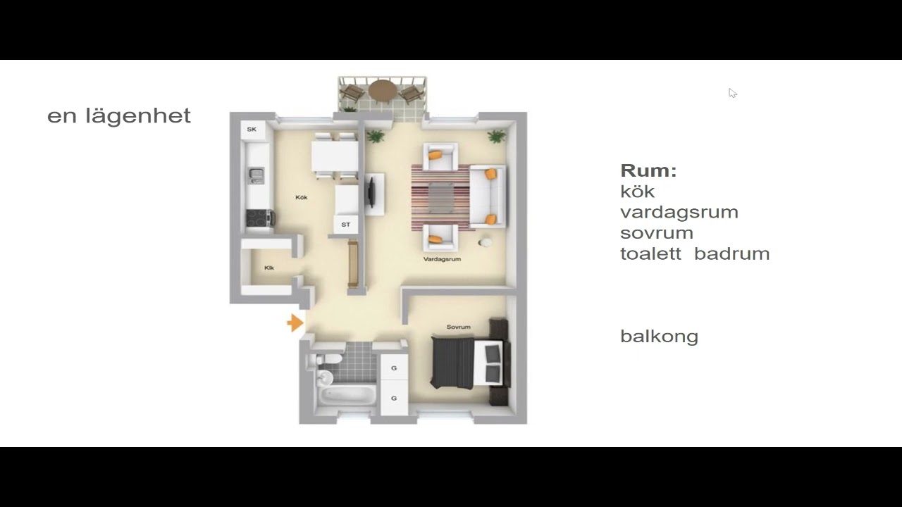 Bostad: Sfi 1A  lägenhet, villa, rum