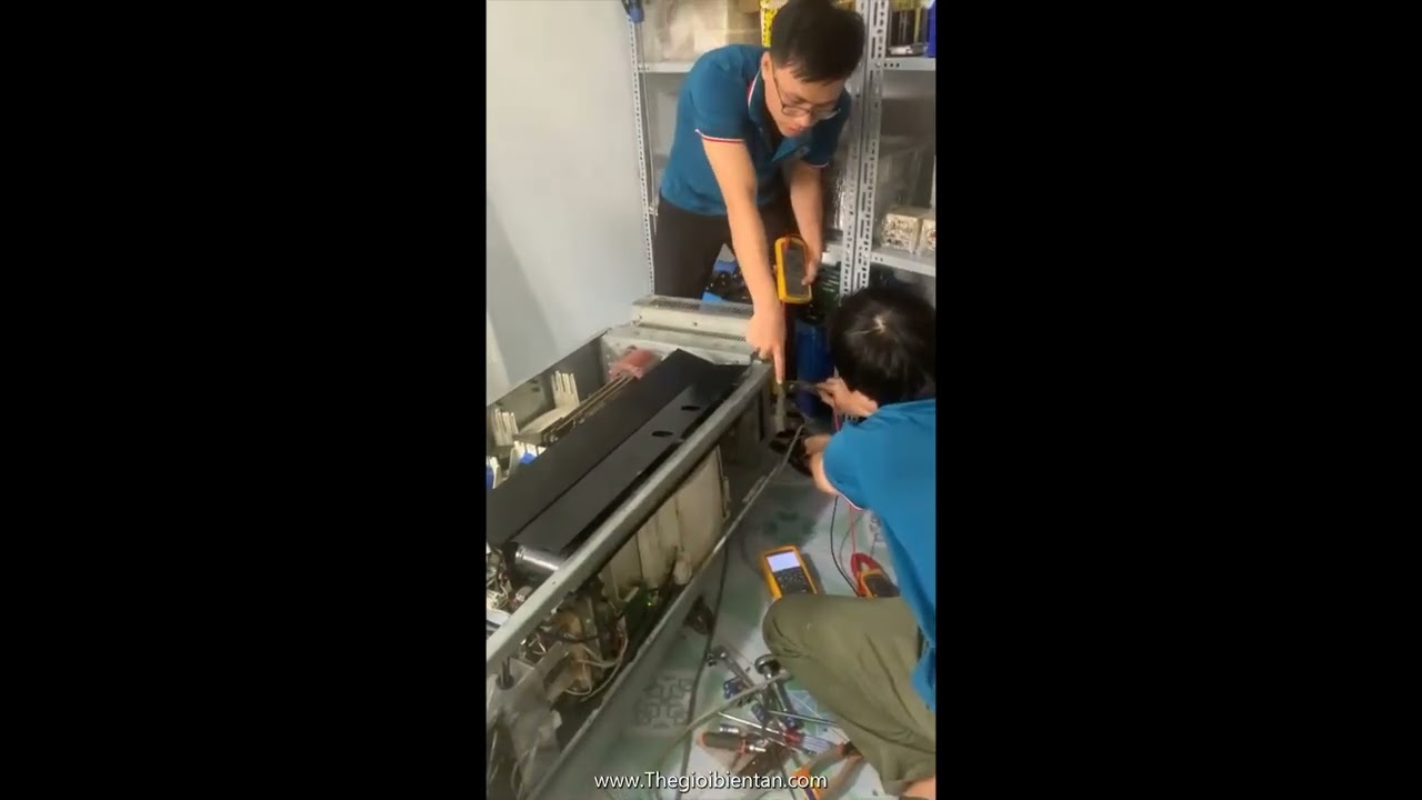 Sửa biến tần ABB ACS800 lỗi Earth fault / ABB ACS800 fault 2330