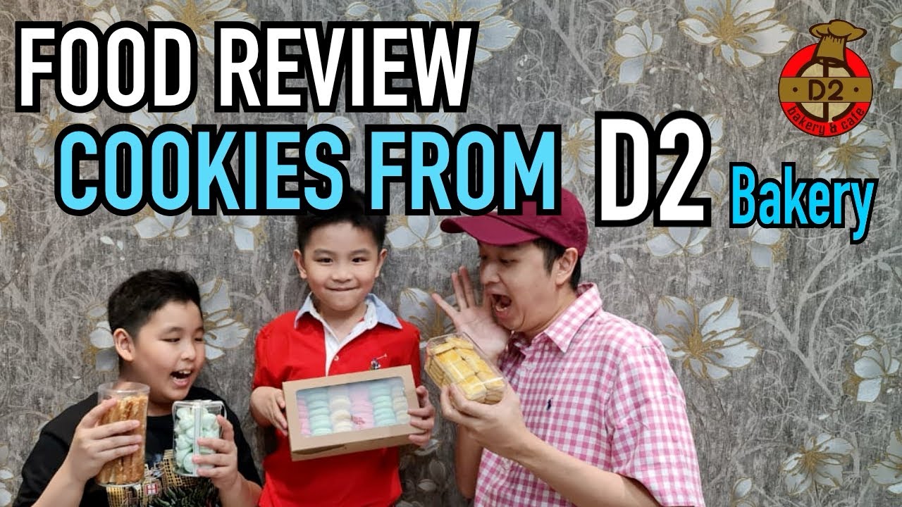 Trying Cookies From D2 Bakery | Food Review | Meringue - Macaroons - Cheese Sticks - Butter Cookies