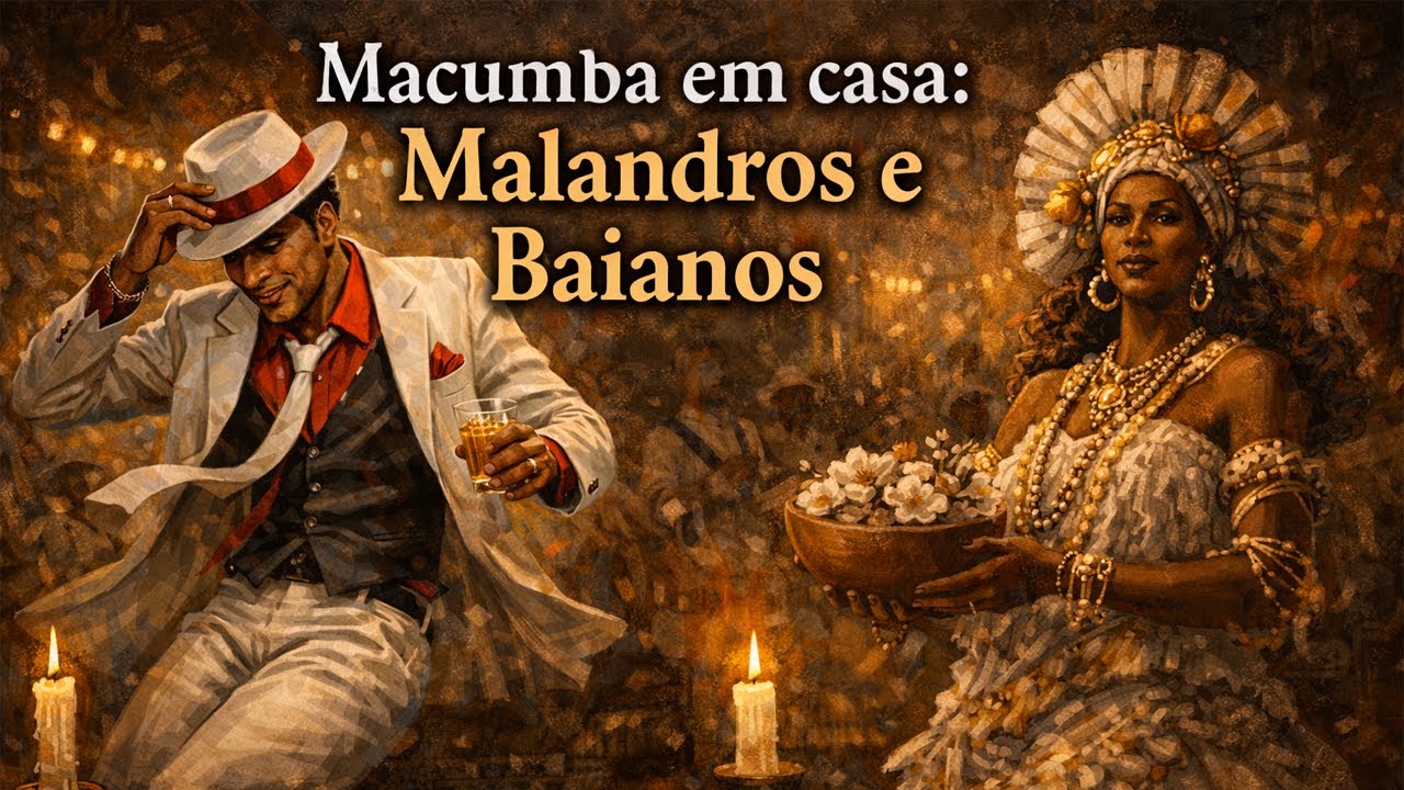 MACUMBA EM CASA: Malandros e Baianos