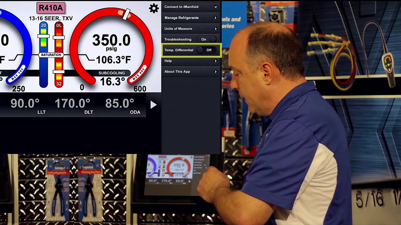 Using Differential Temperature iManifold