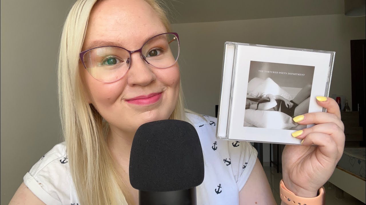 ASMR Whispering TTPD lyrics 🥰