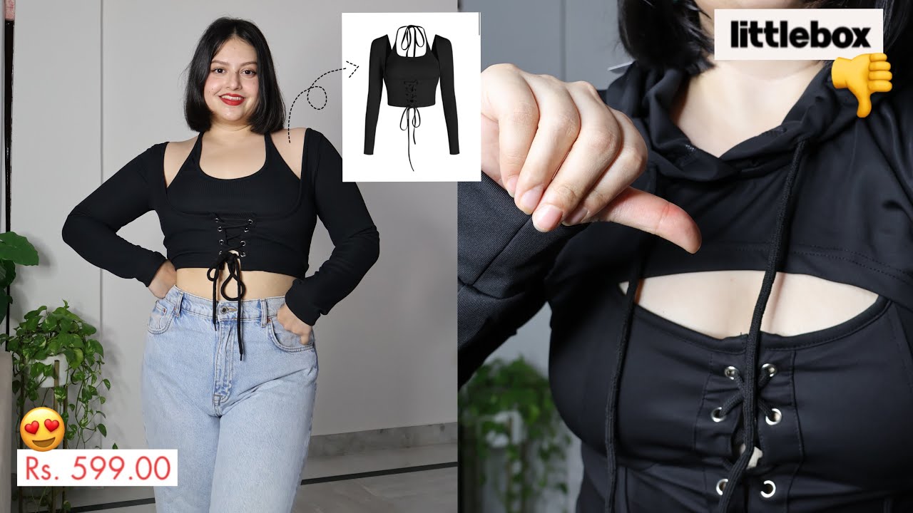 Trying TRENDY Clothes From LITTLEBOX for the first time *everything under 999*