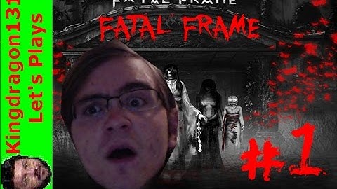Fatal Frame 1 part 1: camera obscura (facecam + commentary) ps2 lets play walkthrough review