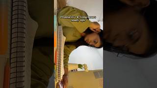 Productive & long hours study tips #upsc #studytips #yt #motivation