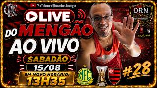 LIVES DRN || AO VIVO || QUENTINHAS DO FLAMENGO | DESFALQUES, REFORÇOS TUDO SOBRE FLAMENGO x MIRASSOL