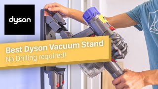 Best Dyson Vacuum Stand  No Drilling required!