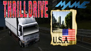 Thrill Drive: Nissan Diesel Big Thumb (USA Course) (Mame) Thrill Drive: Nissan Diesel Big Thumb (USA Course) (Mame)
