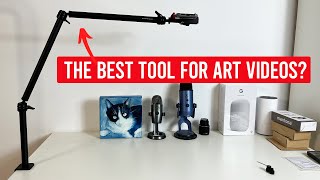 Overhead Shooting Setup Part III
#shorts
In the last videos, I showed you my cheap 10 USD setup for overhead shooting and my 20 USD magic art setup. Today I will show you my new tool - a set of C stand. It comes with a table clamp, 20 cm short section, and 2X 30 cm long sections. It also came with two adaptors for microphones. What do you think?
Our Instagram account:
βΊ https://www.instagram.com/veryprivateart/ Overhead Shooting Setup Part III