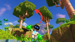 Jump To The Giant Treetops In Astro Bots Az-Tech Trail