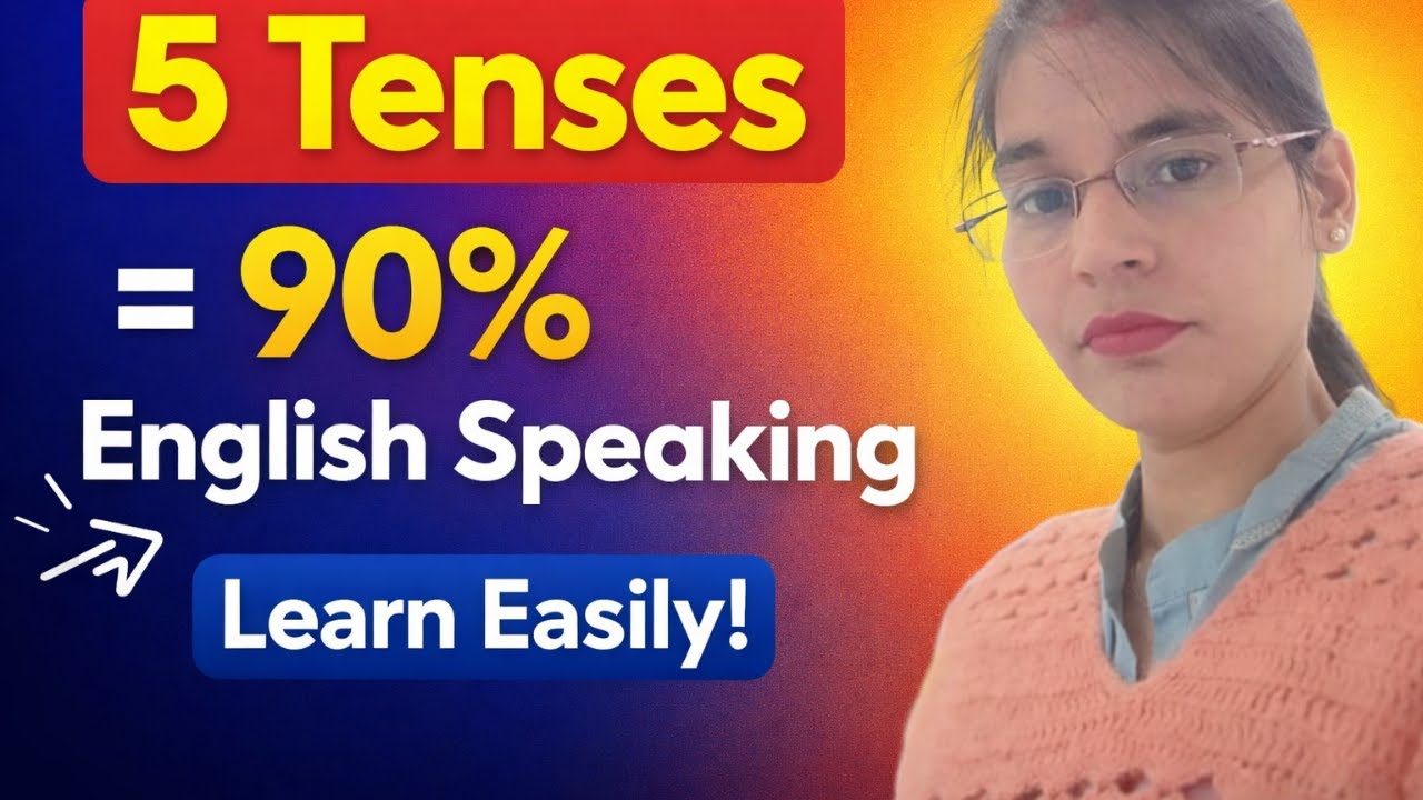 Tenses = 90% English Speaking | Learn English Easily | Englishspeakinguma