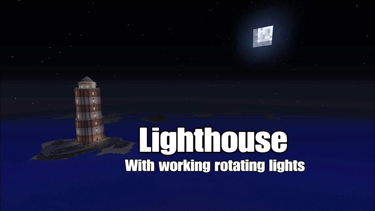 Minecraft PS4 Lighthouse tutorial - YouTube