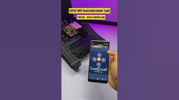 ESP32 WiFi Controlled Robot Tank |  Robot lk YouTube Channel #esp32 #robotics #arduino #robotlk