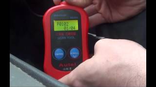 Autel MS300 Finding Engine Faults