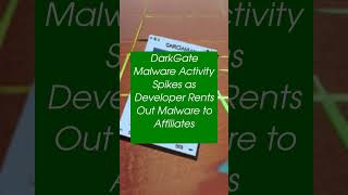 DarkGate Malware Activity Spikes as Developer Rents Out Malware to Affiliates