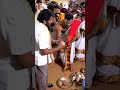 Mega Brothers' Beautiful Devotional Moment At Mega158 Ceremony! ✨ #Shorts