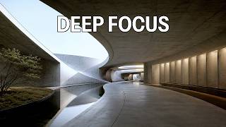 Architectural Ambient Music for Deep Work in Continuous Melody Corridor