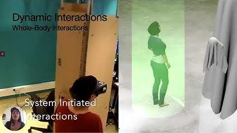 CoVR: A Large-Scale Force-Feedback Robotic Interface for Non-Deterministic Scenarios in VR