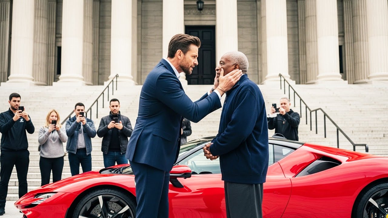 «Высокомерный миллионер ударил пожилого чернокожего мужчину за то, что тот прикоснулся к его «Фер...