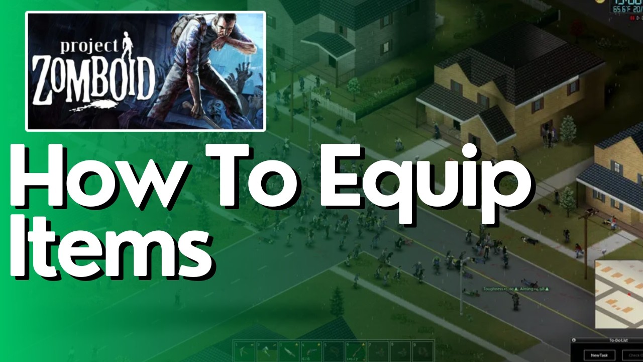 How To Equip Items In Project Zomboid