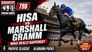 Details HISA vs. Marshall Gramm: What Really Happened + Pacific Classic & Alabama Picks | Blinkers Off 798 News