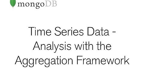 Time Series Data - Analysis with the Aggregation Framework