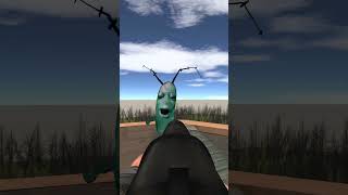 Plankton Aughh And Cockroach Super Caught me in Big Maze Nextbot! #shorts