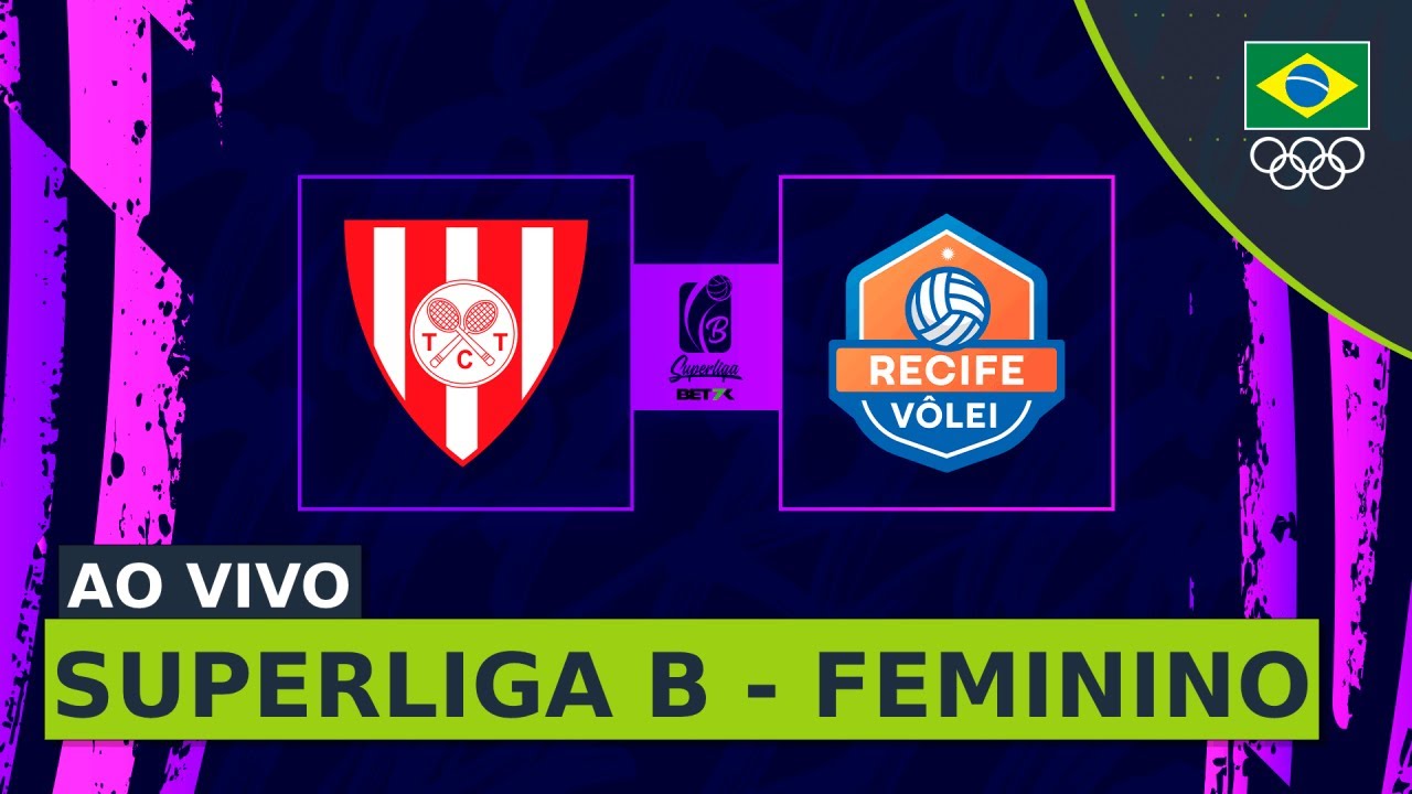 SUPERLIGA B FEMININA | TIJUCA TÊNIS CLUBE x RECIFE VÔLEI | 19/01 | AO VIVO