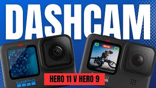 GOPRO HERO 11 vs GOPRO HERO 9 : Dashcam Comparison