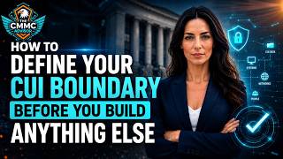 How to Define Your CUI Boundary Before You Build Anything Else