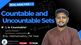 Countable and Uncountable Sets | Cantor’s Theorem | Set Theory | Real Analysis-I | BSc 1st Year