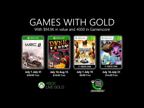 Free Xbox Games with Gold - July 2020 Official Trailer