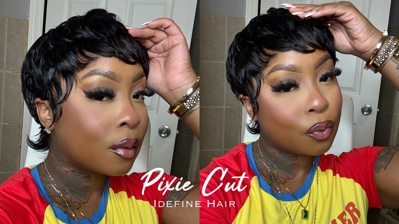 Самый реалистичный парик из натуральных волос с стрижкой пикси!