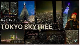 🗼🌃✨ Tokyo Skytree Night Experience 🇯🇵 | Amazing Skyline Views | Must Visit in Tokyo 😍🔥 | Japan