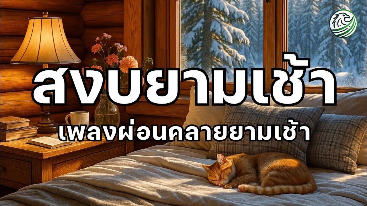เพลงรีเซ็ตสมองยามเช้า เพลงผ่อนคลายยามเช้า สงบใจในเตียงนอน แสงอ่อนๆพร้อมเริ่มวันใหม่ ดนตรีบำบัดจิตใจ