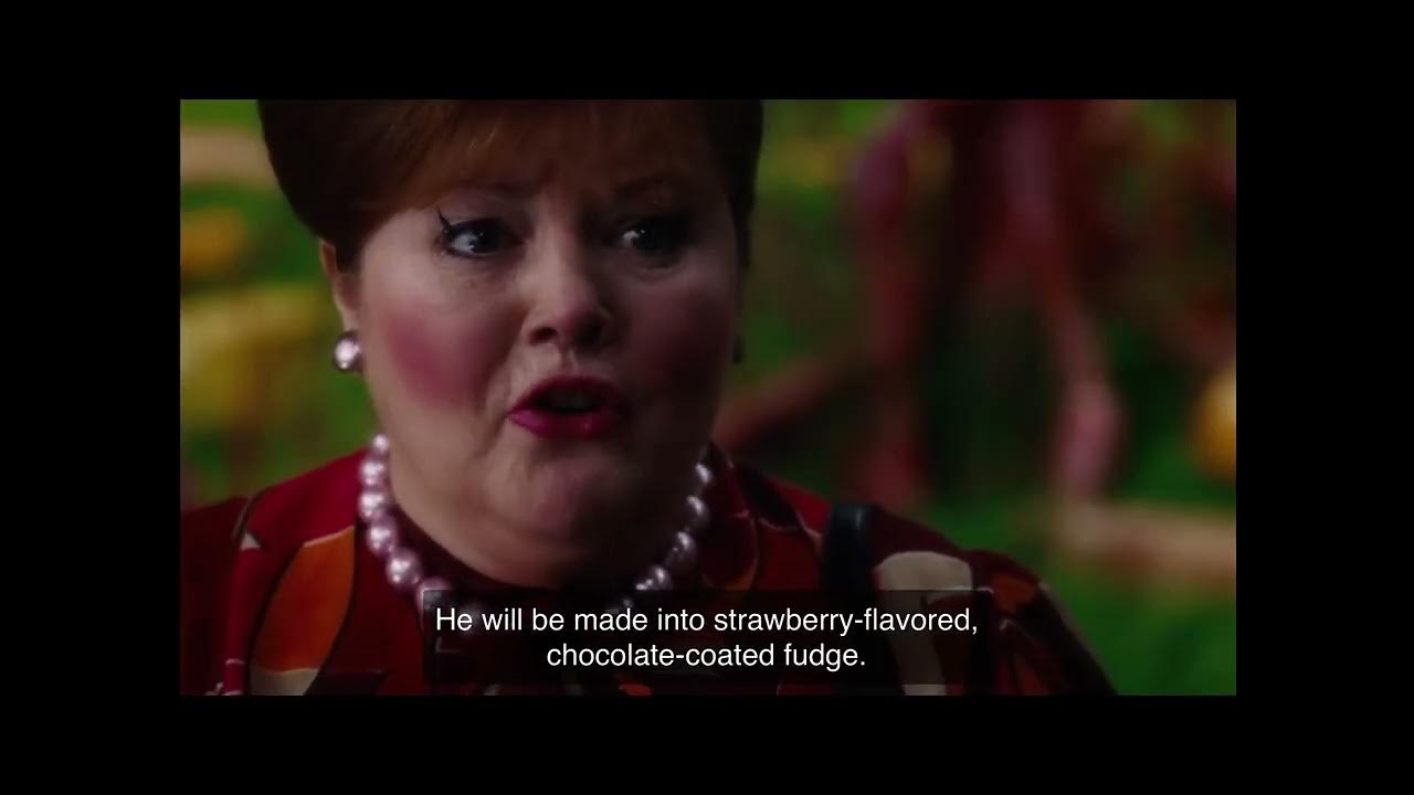 Augustusflavoured, Chocolatecoated Gloop? Ew. Charlie and The