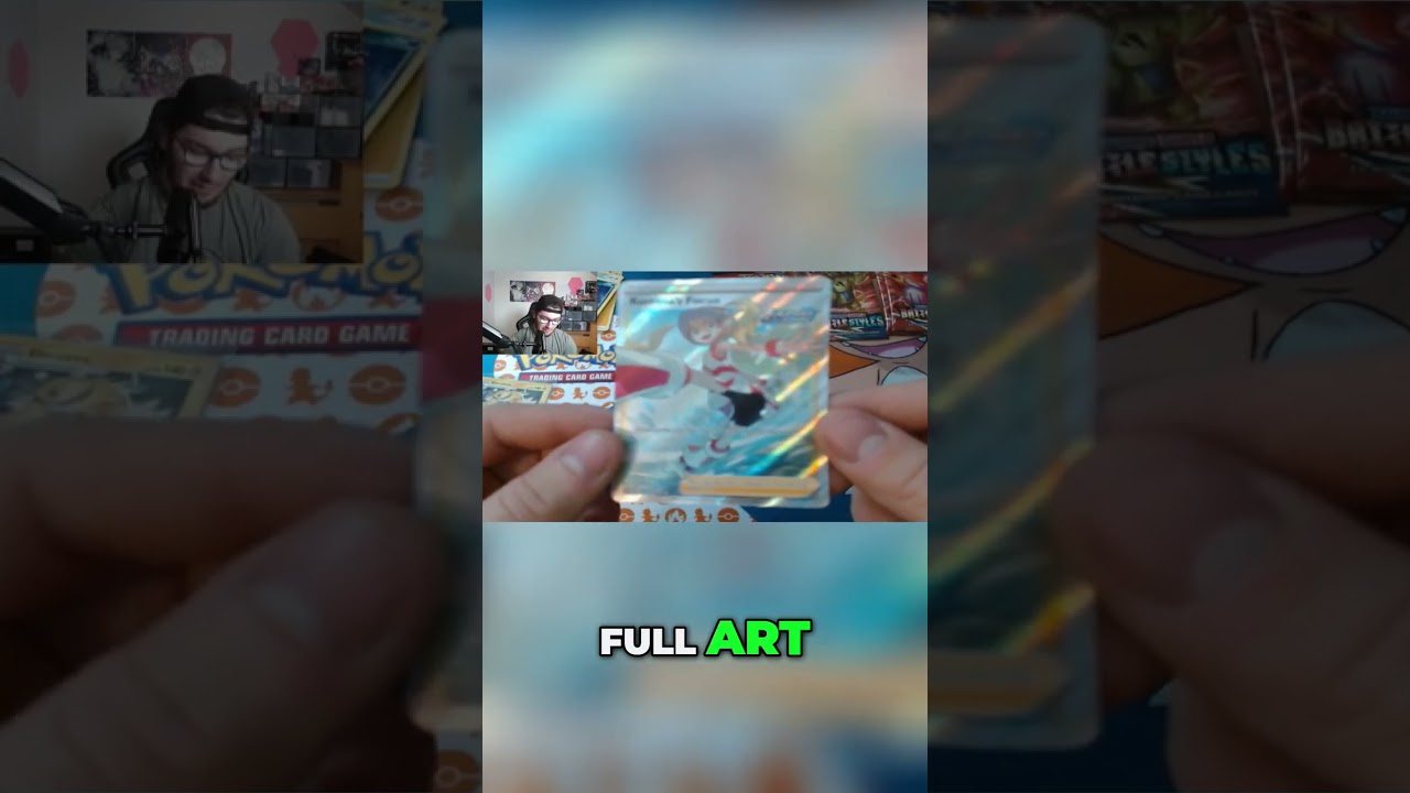 Epic Pokémon Card Pull: Discovering Full Art Trainers!