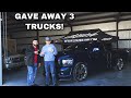 TRUCK GIVEAWAY WINNERS!